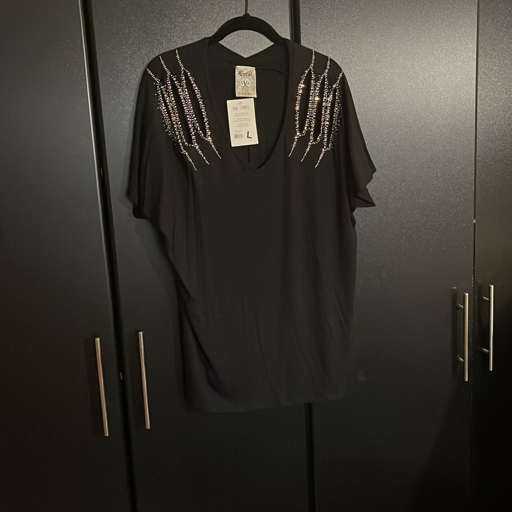 Brand new Vocal embellished top